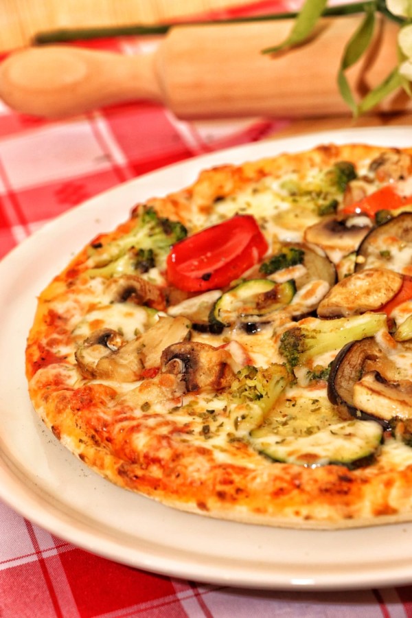Pizza de Legumes